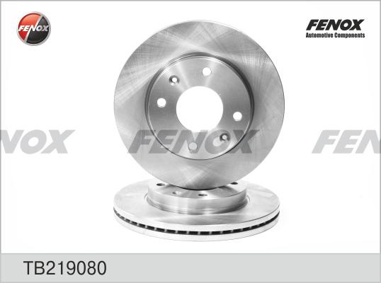Fenox TB219080 - Спирачен диск vvparts.bg