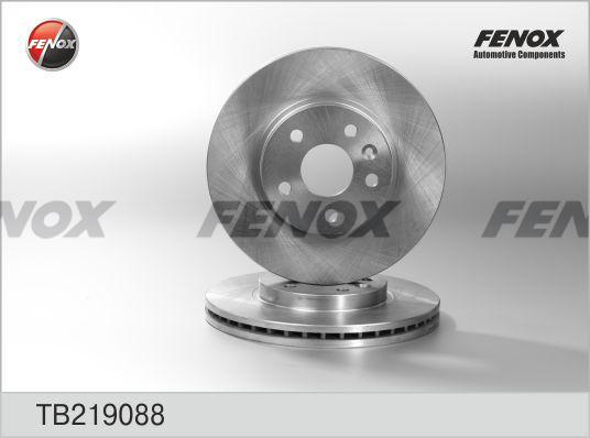 Fenox TB219088 - Спирачен диск vvparts.bg