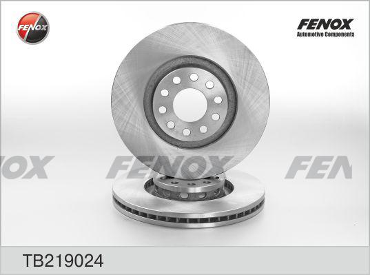 Fenox TB219024 - Спирачен диск vvparts.bg