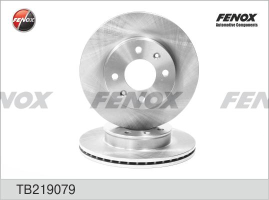 Fenox TB219079 - Спирачен диск vvparts.bg