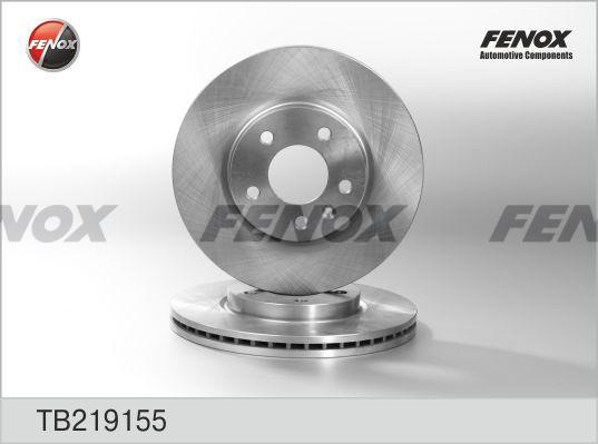 Fenox TB219155 - Спирачен диск vvparts.bg