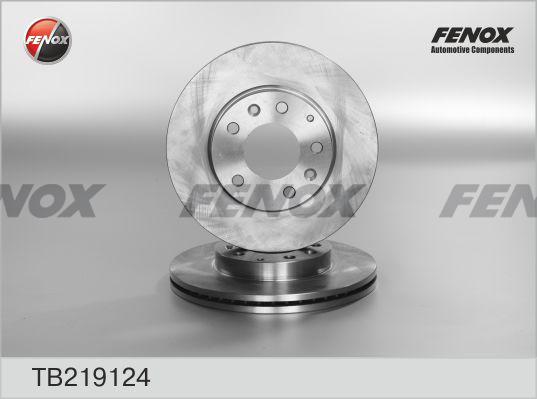 Fenox TB219124 - Спирачен диск vvparts.bg