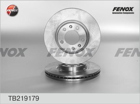 Fenox TB219179 - Спирачен диск vvparts.bg