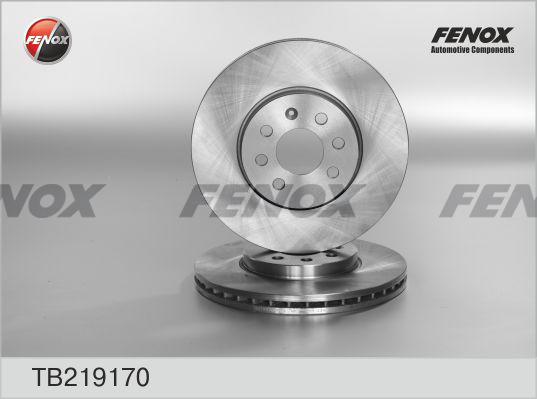 Fenox TB219170 - Спирачен диск vvparts.bg