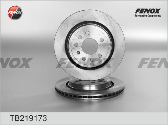 Fenox TB219173 - Спирачен диск vvparts.bg