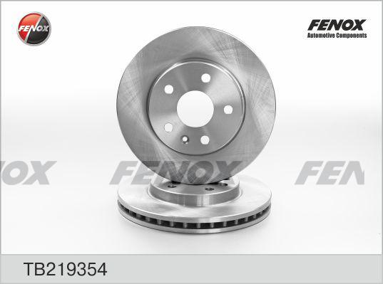 Fenox TB219354 - Спирачен диск vvparts.bg