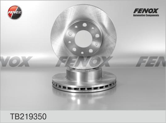 Fenox TB219350 - Спирачен диск vvparts.bg