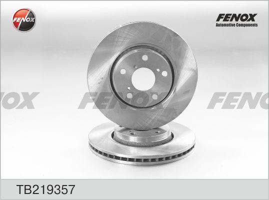 Fenox TB219357 - Спирачен диск vvparts.bg