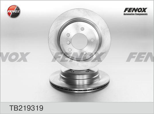 Fenox TB219319 - Спирачен диск vvparts.bg