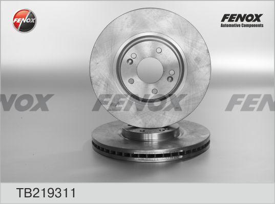 Fenox TB219311 - Спирачен диск vvparts.bg