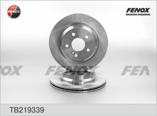 Fenox TB219339 - Спирачен диск vvparts.bg