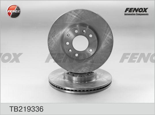 Fenox TB219336 - Спирачен диск vvparts.bg