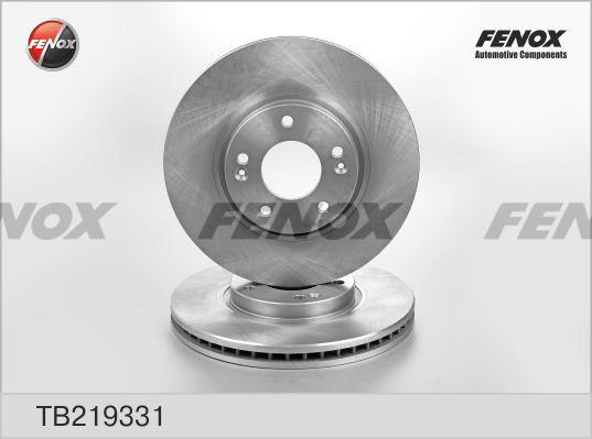 Fenox TB219331 - Спирачен диск vvparts.bg