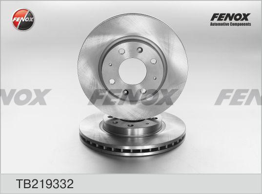 Fenox TB219332 - Спирачен диск vvparts.bg