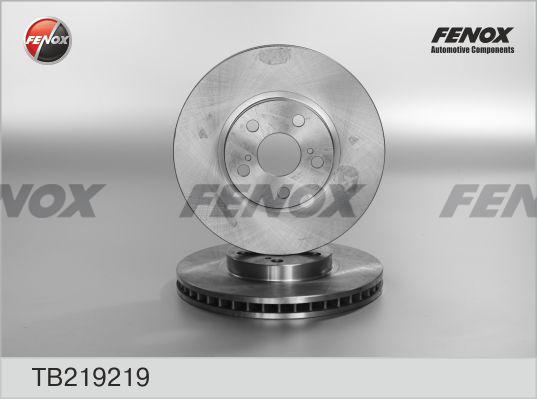 Fenox TB219219 - Спирачен диск vvparts.bg