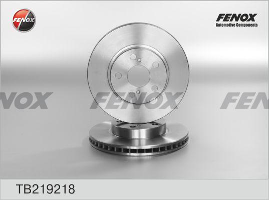 Fenox TB219218 - Спирачен диск vvparts.bg