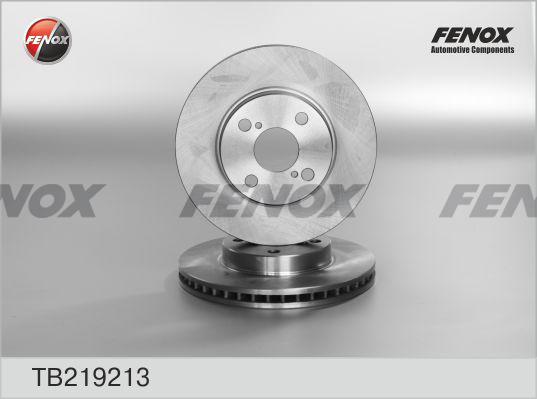 Fenox TB219213 - Спирачен диск vvparts.bg