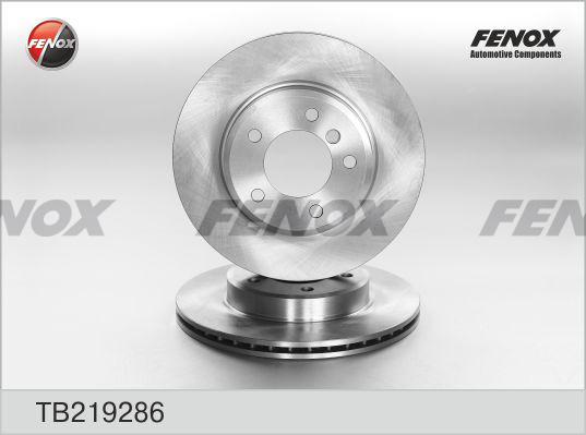 Fenox TB219286 - Спирачен диск vvparts.bg