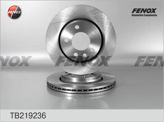 Fenox TB219236 - Спирачен диск vvparts.bg