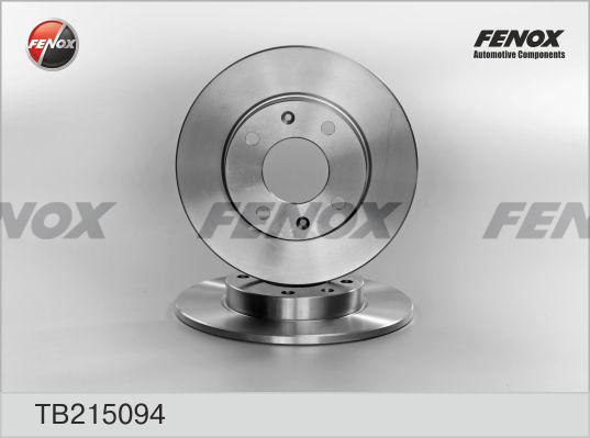 Fenox TB215094 - Спирачен диск vvparts.bg