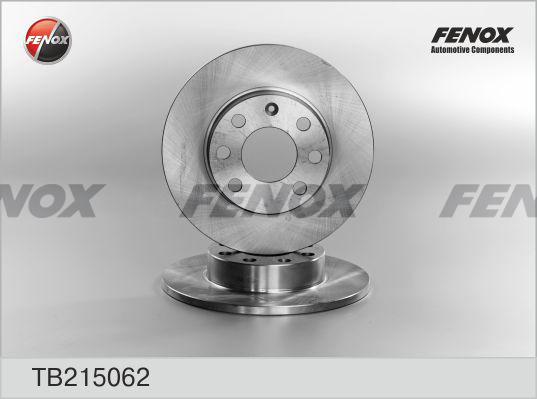 Fenox TB215062 - Спирачен диск vvparts.bg