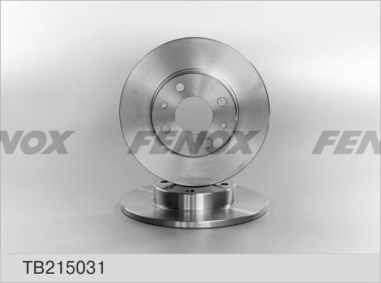 Fenox TB215031 - Спирачен диск vvparts.bg