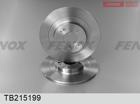 Fenox TB215199 - Спирачен диск vvparts.bg