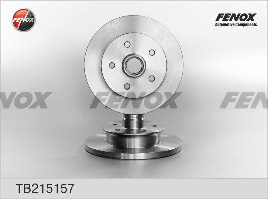 Fenox TB215157 - Спирачен диск vvparts.bg