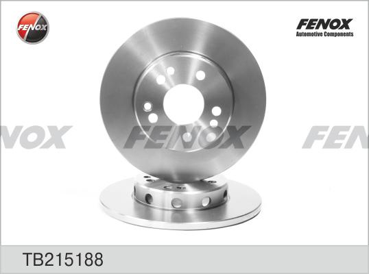 Fenox TB215188 - Спирачен диск vvparts.bg