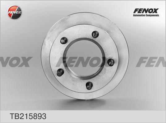 Fenox TB215893 - Спирачен диск vvparts.bg