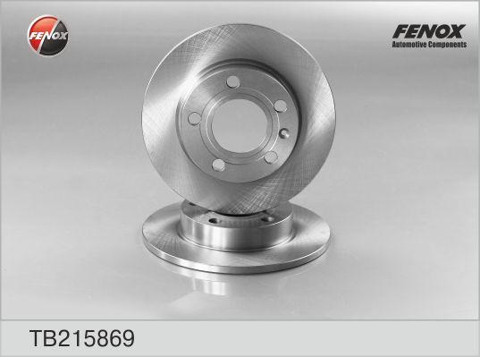 Fenox TB215869 - Спирачен диск vvparts.bg