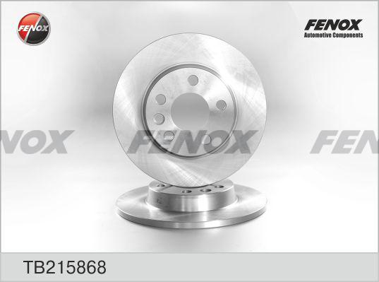 Fenox TB215868 - Спирачен диск vvparts.bg