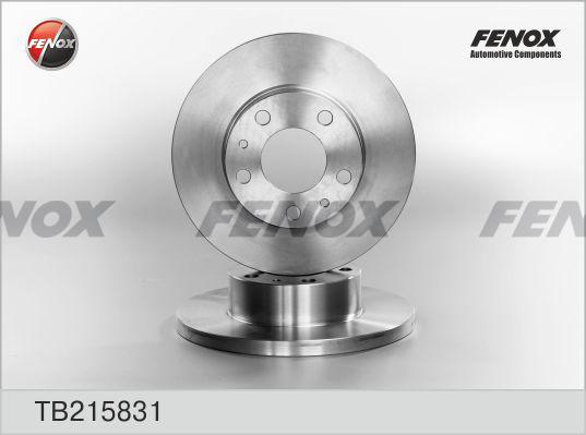 Fenox TB215831 - Спирачен диск vvparts.bg