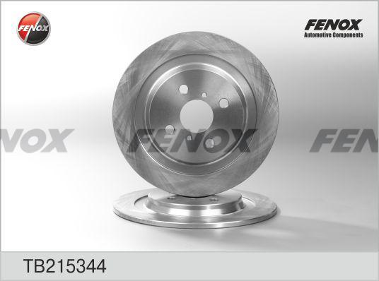 Fenox TB215344 - Спирачен диск vvparts.bg