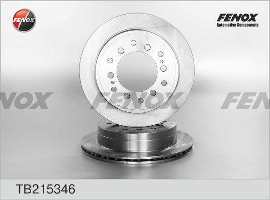 Fenox TB215346 - Спирачен диск vvparts.bg