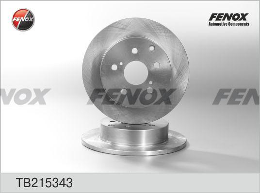 Fenox TB215343 - Спирачен диск vvparts.bg