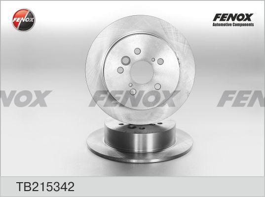 Fenox TB215342 - Спирачен диск vvparts.bg