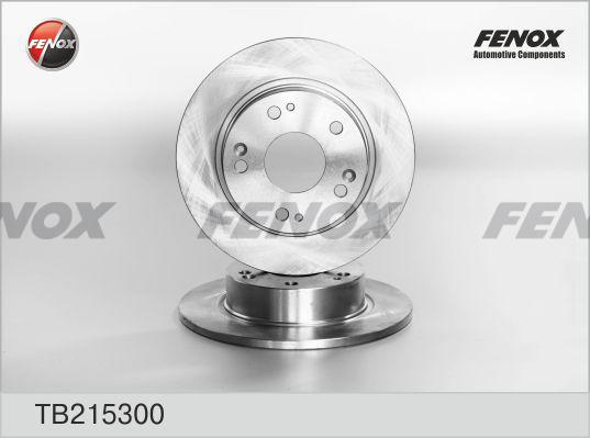 Fenox TB215300 - Спирачен диск vvparts.bg