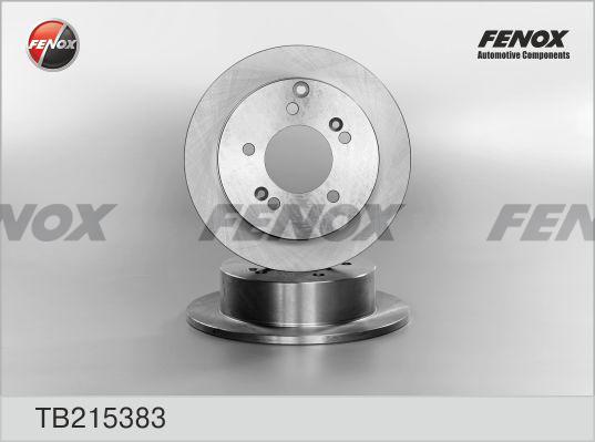 Fenox TB215383 - Спирачен диск vvparts.bg