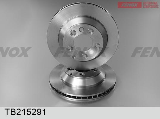 Fenox TB215291 - Спирачен диск vvparts.bg