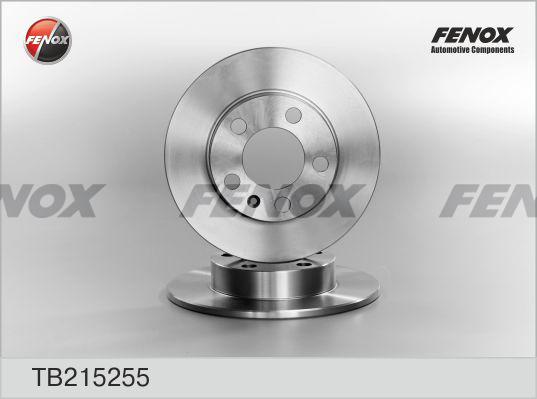 Fenox TB215255 - Спирачен диск vvparts.bg