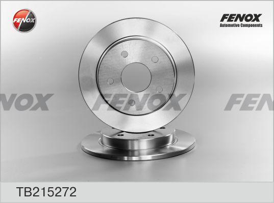 Fenox TB215272 - Спирачен диск vvparts.bg