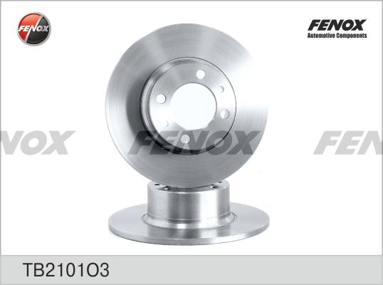 Fenox TB2101O3 - Спирачен диск vvparts.bg