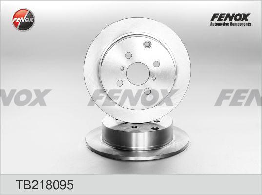 Fenox TB218095 - Спирачен диск vvparts.bg