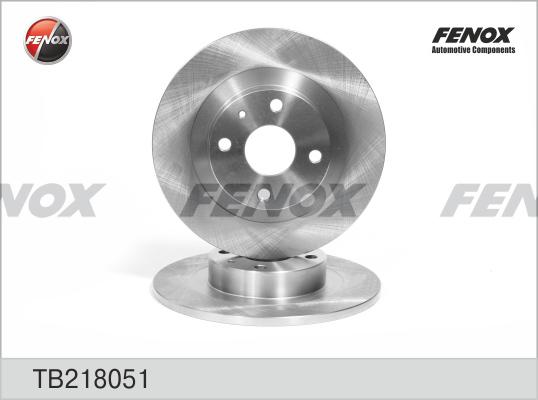 Fenox TB218051 - Спирачен диск vvparts.bg