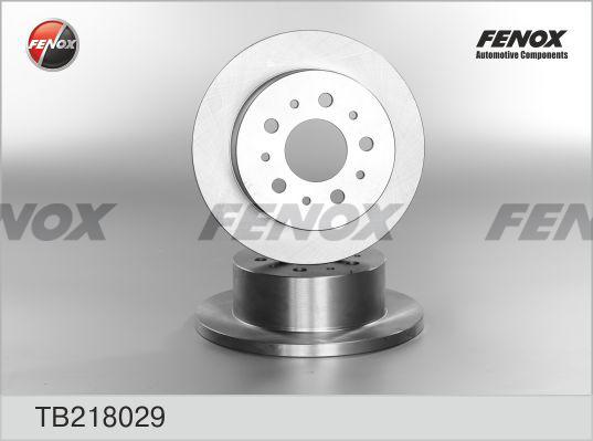 Fenox TB218029 - Спирачен диск vvparts.bg