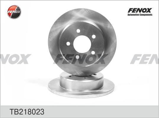 Fenox TB218023 - Спирачен диск vvparts.bg