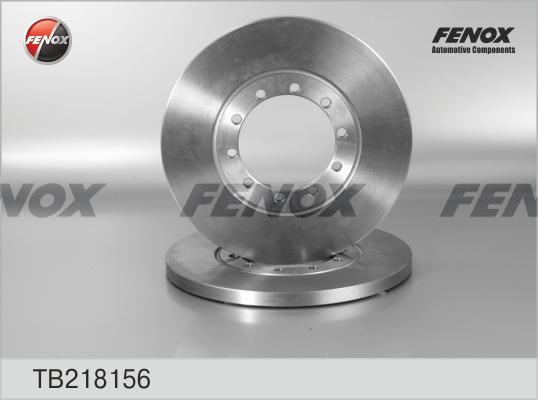 Fenox TB218156 - Спирачен диск vvparts.bg