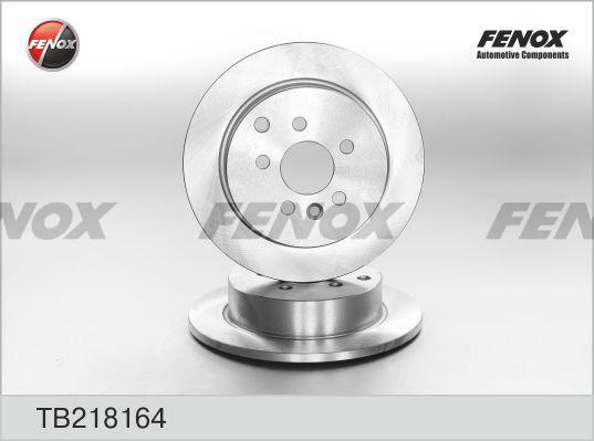 Fenox TB218164 - Спирачен диск vvparts.bg