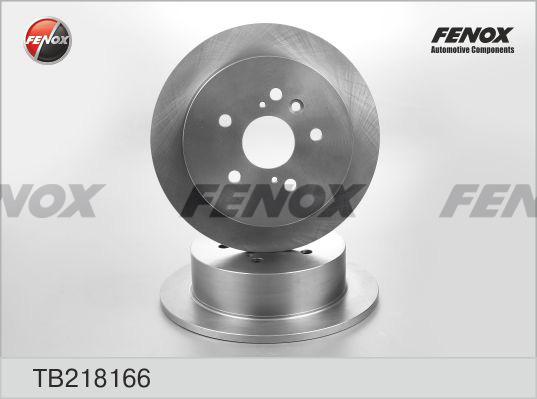 Fenox TB218166 - Спирачен диск vvparts.bg